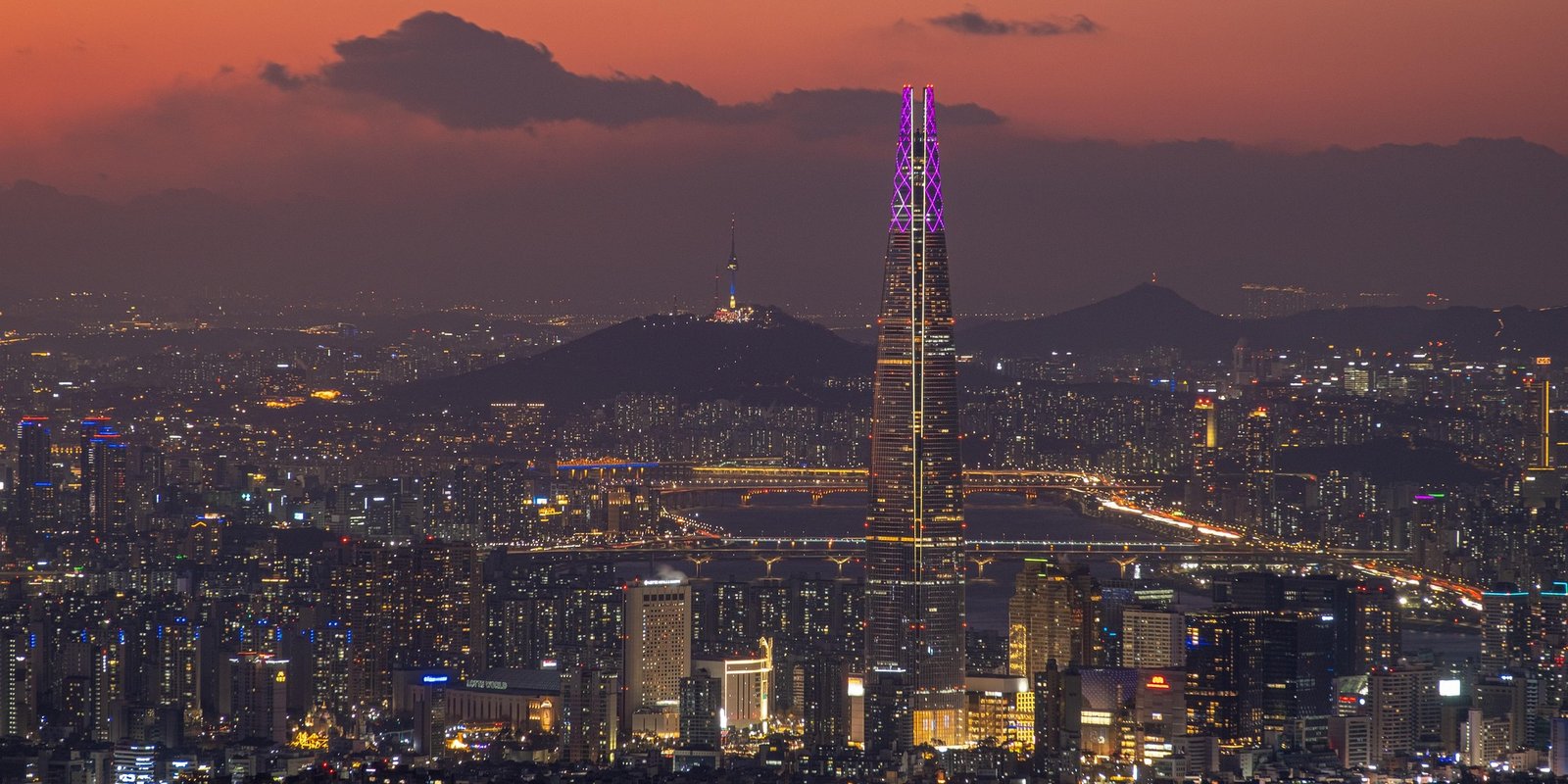 Seoul skyline at night — where our story began